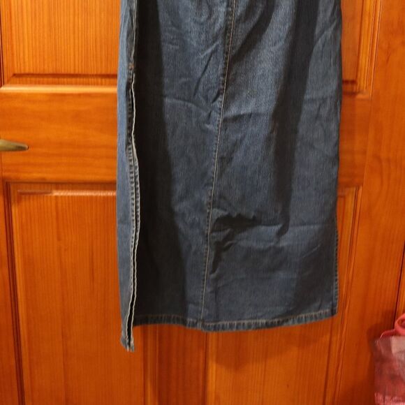 Loft Jeans Vintage Denim Maxi Skirt – Iconic 90s Y2K – Size 4 - Picture 4 of 11